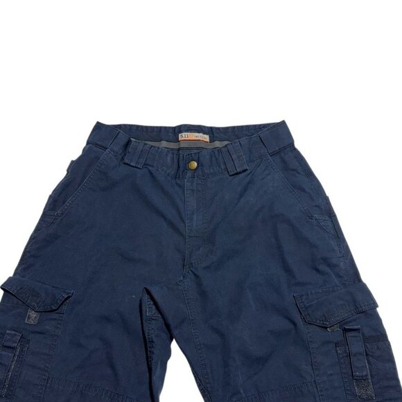 5.11 Tactical Cargo Pants Navy Waist 32 - Picture 8 of 10